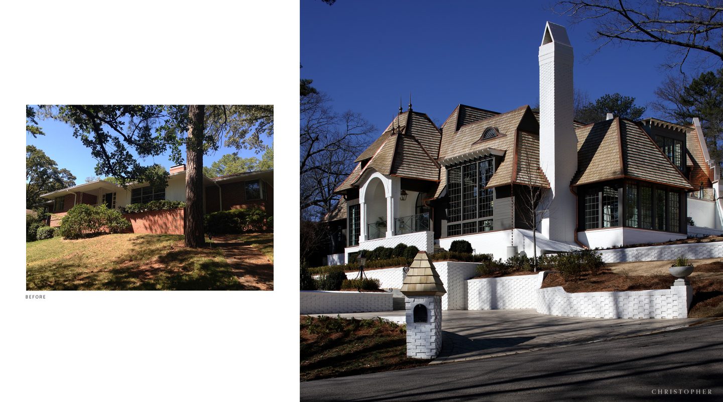 Transitional Estate Exterior Renovation